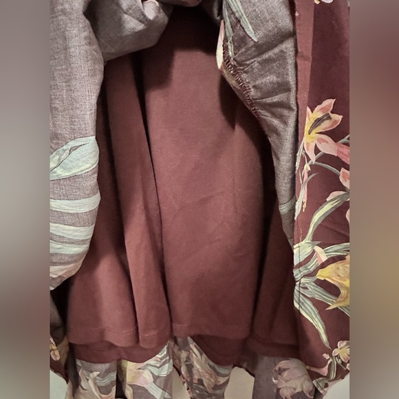 Torrid Poplin Midi Tiered floral skirt size 4 (26/28) - Picture 4 of 7